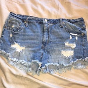 Jean shorts